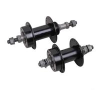 BildeeMait Mountain for Bike for Hub Set 32/36H Sealed Bearing Disc Brake Hubs for 5-10 Speed Cassette, Aluminum Alloy Front 100mm Rear 135mm, Black (juego de 32 agujeros)