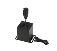 BildeeMait Palanca de cambios de carreras para Logitech G29 G27 G25 G920 para Thrustmaster T300RS, PC USB de metal con accesorio de simulación de perilla