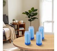 BildeeMait Paños sólidos para fregona ECOVACS DEEBOT N30/N30 PRO OMNI, paquete de 4, color azul, compatibles con DSC060002, frescura de larga duración de 30 días