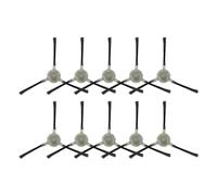 BildeeMait Paquete de 10 cepillos laterales para robot M210P para aspiradora, ABS para piezas de repuesto para limpieza profunda de alfombras, accesorios de mantenimiento fáciles de instalar