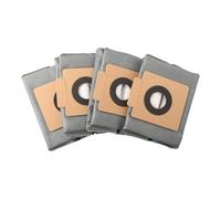 BildeeMait Paquete de 4 bolsas de polvo de repuesto para estación de vaciado automático Eufy Clean X8 Pro, bolsas de 4 capas compatibles con HEPA para un vaciado eficiente