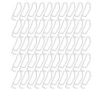 BildeeMait Paquete de 50 hebillas de conexión de metal para plantas, conectores de estructura de enrejado de acero para jaulas de jardín, pérgolas, clips inoxidables para construir soportes
