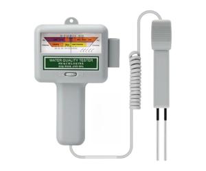BildeeMait Probador electrónico de pH y calidad del agua, medidor digital 2 en 1 para piscinas, spas y elaboración de cerveza (PC101)