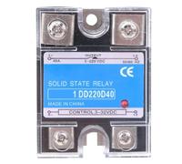 BildeeMait Relé de control de aluminio de 3 x 4,39 x 5,89 cm, pérdida rápida y baja