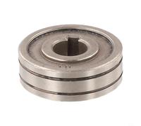 BildeeMait Rueda de guía de rodillo alimentador de alambre para soldador MIG, ranura en U de acero al cromo vanadio 0.8-1.0mm, componente de alimentación de alambre (U0.8-1.0)