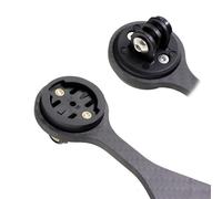 BildeeMait Soporte de fibra de carbono para computadora de bicicleta para Cateye para Blackbird, cámara de manillar y soporte de luz de hasta 25 mm, compatible con F12 para F para MOST, 28 g