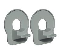 BildeeMait Soporte de tubo de piscina para piscina Intex, soporte de manguera de 1.25 pulgadas, material ABS con cinta de doble cara, 1 o 2 unidades