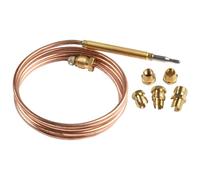 BildeeMait Termopar de gas con rosca M8 x 1, 900 mm de longitud, para barbacoa, parrilla, chimenea, horno, sensor de seguridad de alta temperatura