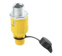 BildeeMait Válvula de drenaje de aceite rápido 125 508 para cortacéspedes Craftsman Cadet Tecumseh Troy Bilt, aleación de zinc 3 8 18 NPT sustituye a 751 10517A 181654