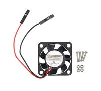 BildeeMait Ventilador de refrigeración súper silencioso de 5 V 3007 Pi 4 3 B+ 3 B 2 B+, 15.92 dBA de bajo ruido, 30 x 30 x 7 mm, 3.3 V 5 V para modo dual, 4 piezas