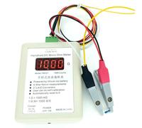 BildeeMait YMC01 - Medidor digital de miliohm, probador de baja resistencia, cuatro cables, tipo de medición Kelvin, carga para circuito de cable de motor de cero automático