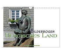 Bilderbogen Bergisches Land (Wandkalender 2026 DIN A4 quer), CALVENDO Monatskalender: Fotografischer Streifzug durch das Bergische Land