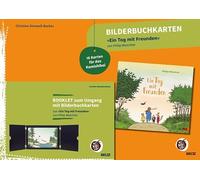Bilderbuchkarten 'Ein Tag mit Freunden' von Philip Waechter: 16 Karten für das Kamishibai mit Booklet