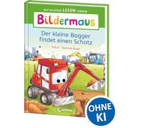 Bildermaus - Der kleine Bagger findet einen Schatz: Mit Bildern lesen lernen - Ideal für die Vorschule und Leseanfänger ab 5 Jahren - Mit Leselernschrift ABeZeh