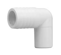 Bilge Pump Drain Connector 360 Degree Rotatable ABS Drain Hose Fitting for G1100 Bilge Pump Marine Grade ABS Construction for Boat Bilge Pump Systems (White)
