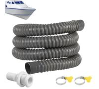 Bilge Pump Hose Kit - 1-1/8in Marine Drain Hose | PVC Replacement Tubing