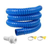 Bilge Pump Tubing - 1-1/8 Inch Marine Plumbing Replacement Kit, Flexible Co