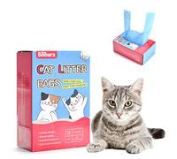 Bilibara Bolsas de arena para gatos con asas, bolsas perfumadas para excrementos de gatos, bolsas ultra gruesas para excrementos de gatos, bolsas de basura para gatos a prueba de fugas, increíble