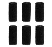 Bilindasly 6 piezas de esponja pre filtro filtro de acuario cubierta de admisión filtro de acuario esponja rollos de espuma accesorios para acuario pecera, agujero pequeño