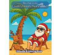 Bilingual Christmas/Navidad: Colorear & Coloring Book