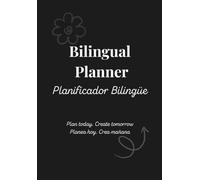Bilingual Planner 2025 2026 - English & Spanish Undated Organizer for Daily, Weekly, Monthly Goals: Includes Habit Tracker, Budget Pages, and Goal ... or Write-In Format - Planificador Bilingüe