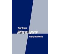 Bilingual Speech: A Typology of Code-Mixing