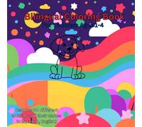 Bilingual toddlers coloring book of animals: Includes 50 different types of aniamls