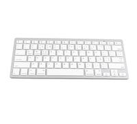 Bilingual Wireless Keyboard Mini Gaming Ultra Thin Portable White Keyboards Compatible with Android, iOS, PC (Portuguese)