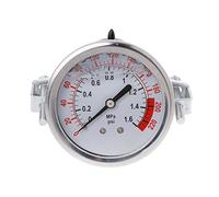 Bilinli 0-1.6MPa 0-220psi Medidor de presión de Agua líquida Medidor 1/4 "f Bomba de ósmosis inversa