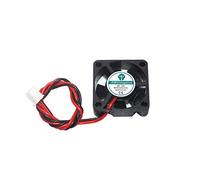 BIlinli 1 Unidad DC 2Pin Mini 3010 Ventilador de refrigeración 5 V / 12 V / 24 V 30 MM 30x30x10mm pequeño Ventilador de Escape para Impresora 3D 3010 2 Pines para Impresora 3D