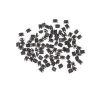 BIlinli 100 Unids 3x4x2mm 4 Pin SMD Micro Interruptor Táctil Pulsador Momentáneo