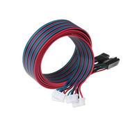 BIlinli 4 unids 100 cm 4pin Cables del Motor Paso a Paso XH2.54 Cable Terminal para Impresora 3D NEMA 17 Motor Paso a Paso