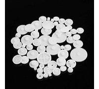 BIlinli 58 Estilos Ruedas dentadas WSFS Engranajes Plástico Todos Módulo 0.5 Robot Parts DIY