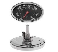 BIlinli 800 ℉ Oval BBQ Pit Smoker Grill Termómetro Dial Indicador de Temperatura Reemplazo de Carne Termómetro Termómetro de Horno Termómetro de Cocina