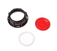 BIlinli IBC Tote Depósito de Agua Boquilla de Drenaje Tap Tapón Tapa Válvula Accesorios Rosca Hembra