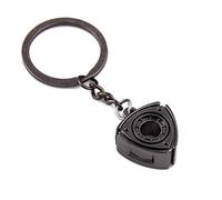BIlinli Llavero Rotor de Motor Wankel Giratorio para Mazda RX7 RX8 2 3 6 Atenza Axela Llavero Turbo Accesorios de Coche Piezas Llavero