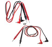 BIlinli Puntas de prueba de sonda universal Pin para multímetro digital Punta de aguja Punta de prueba de multímetro Medidor de sonda de plomo Cable de pluma 10A