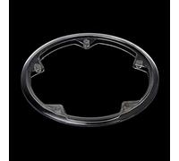 BIlinli Tapa de bielas de Bicicleta Cubierta de Rueda de Cadena de plástico Protector de protección de 5 Agujeros para MTB