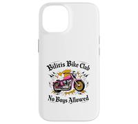 Bilitis Bike Club No Boys motocicleta LGBTQ lesbianas historia Carcasa para iPhone 14