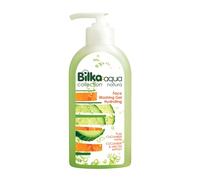 Bilka Collection Gel limpiador Aqua Natura - Gel limpiador facial diario con agua pura de pepino y extracto de melón, cosmética natural, 200 ml