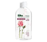 Bilka Collection Rosa Damascena Agua de Rosas, 200 ml | Agua de rosas búlgara 100% pura, certificada orgánica, hidrolato de rosa, tóner natural para cara, cuerpo y cabello