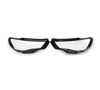 BILKAR Auto Copri Faro Lente Compatible con para A3 2013 2014 2015 2016 8V0941003 8V0941004 Cubierta del Faro Delantero Carcasa del Faro Pantalla De Lámpara Transparente Lente Carcasa del Faro(Pair)