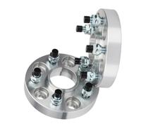 BILKAR Rueda Separadores Compatible con para W169 W176 W245 W246 W204 W205 C204 2 Piezas De Aleación Aluminio Espaciadores Rueda De Coche Pernos De Orejeta Perno(25mm)