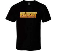 Bill and Ted's Be Excellent To Each Other Unisex 100% Cotton Short-Sleeve T-Shirts Black L