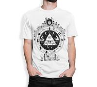 Bill Cipher Gravity Falls Art T-Shirt en Coton