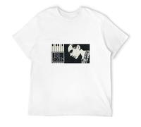 Bill Evans Learning Men's T-Shirt Unisex White Cotton Print tee Shirts S