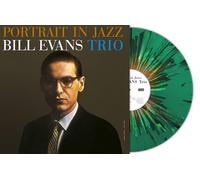 BILL EVANS - PORTRAIT IN JAZZ (COLOR GREEN MULTICOLOR RED SPLATTER)