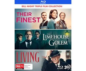 Bill Nighy Triple Film Collection (Their Finest / The Limehouse Golem / Living)