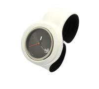 bill' S Watches Reloj B. Pulsera blanco y reloj negro