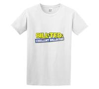 Bill Ted Face The Music Logo Men's T-Shirt Unisex White Cotton Print tee Shirts L